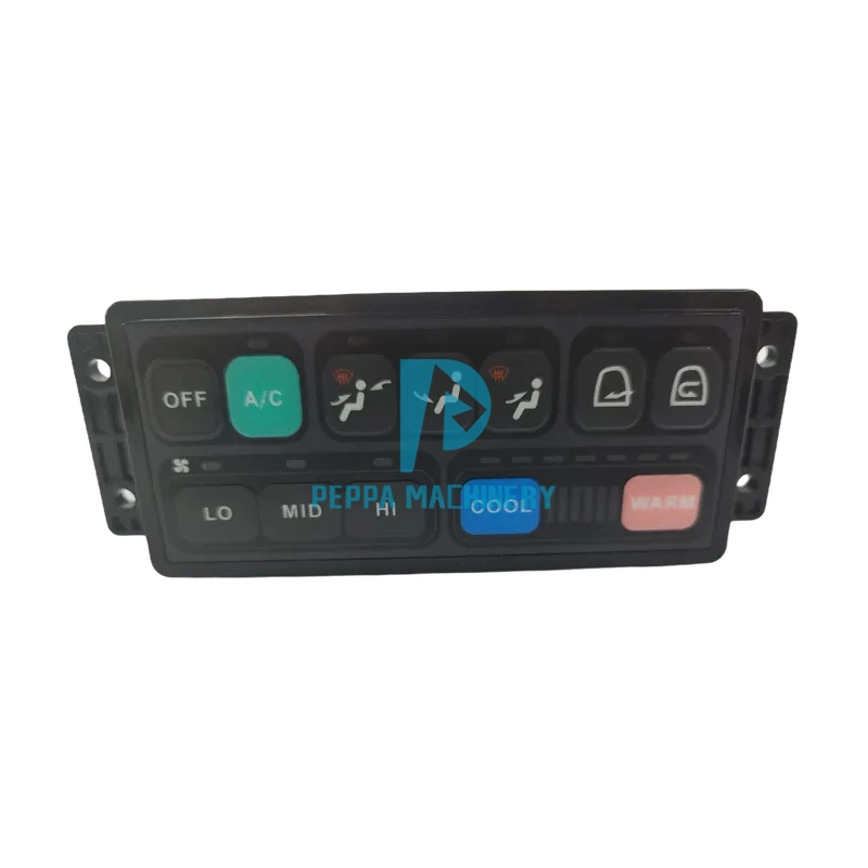 Air Conditioner Control Panel 543-00049 for Daewoo Doosan Excavator DH130-5 DH140-5 DH150-5 Air Conditioner Control Panel 543-00049 for Daewoo Doosan Excavator DH130-5 DH140-5 DH150-5 (2)