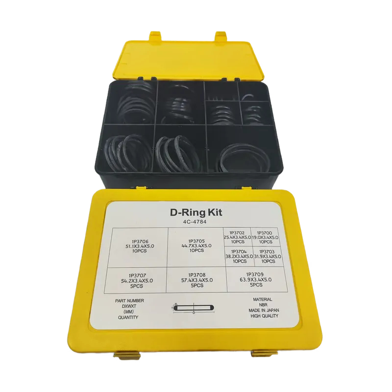 Excavator Accessories D Ring Kit 4C-4784 D Ring Box Seal Kits 4C4784 (6)