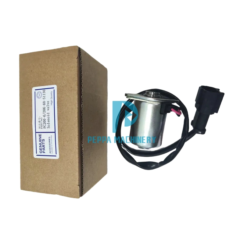 Solenoid Valve 206-60-51130 2066051130 for PC200 PC210 PC220 PC230 Solenoid Valve (1) Solenoid Valve 206-60-51130 2066051130 for PC200 PC210 PC220 PC230 Solenoid Valve (1)