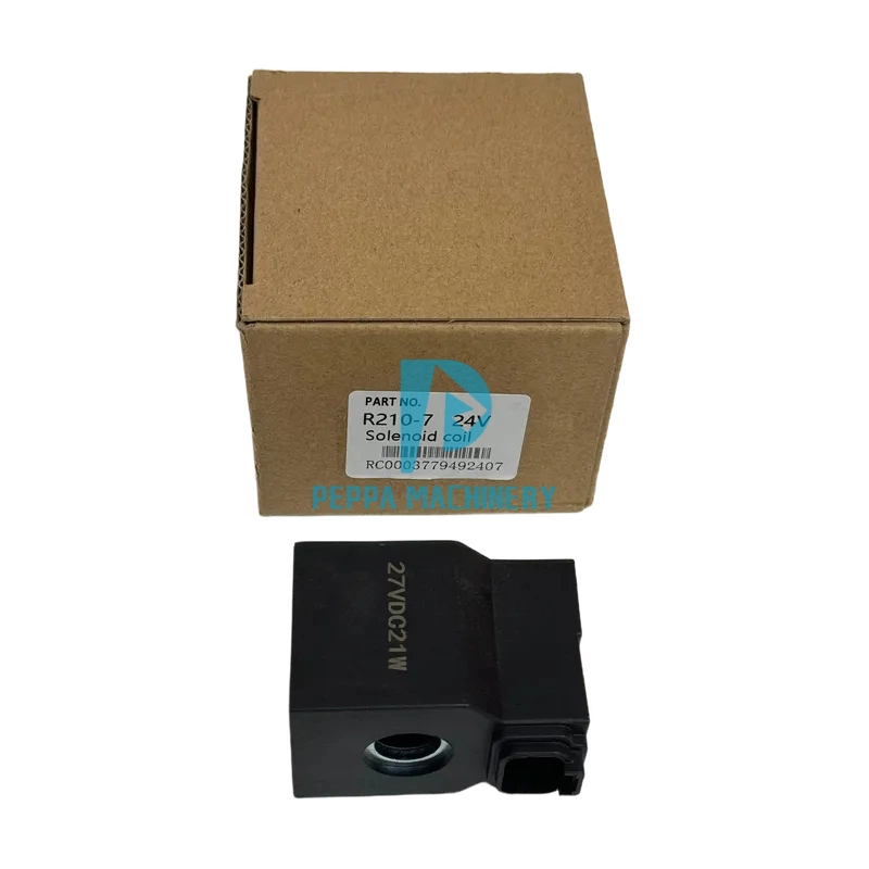 XKBI-00004 Hyundai Solenoid Coil for 24V Excavator Parts R60-7 R80-7 R110-7 R140LC-7 R210-7 R210W-9 R220LC-9S R260LC-9A XKBI-00004 Hyundai Solenoid Coil for 24V Excavator Parts R60-7 R80-7 R110-7 R140LC-7 R210-7 R210W-9 R220LC-9S R260LC-9A